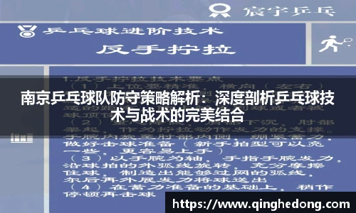 南京乒乓球队防守策略解析：深度剖析乒乓球技术与战术的完美结合